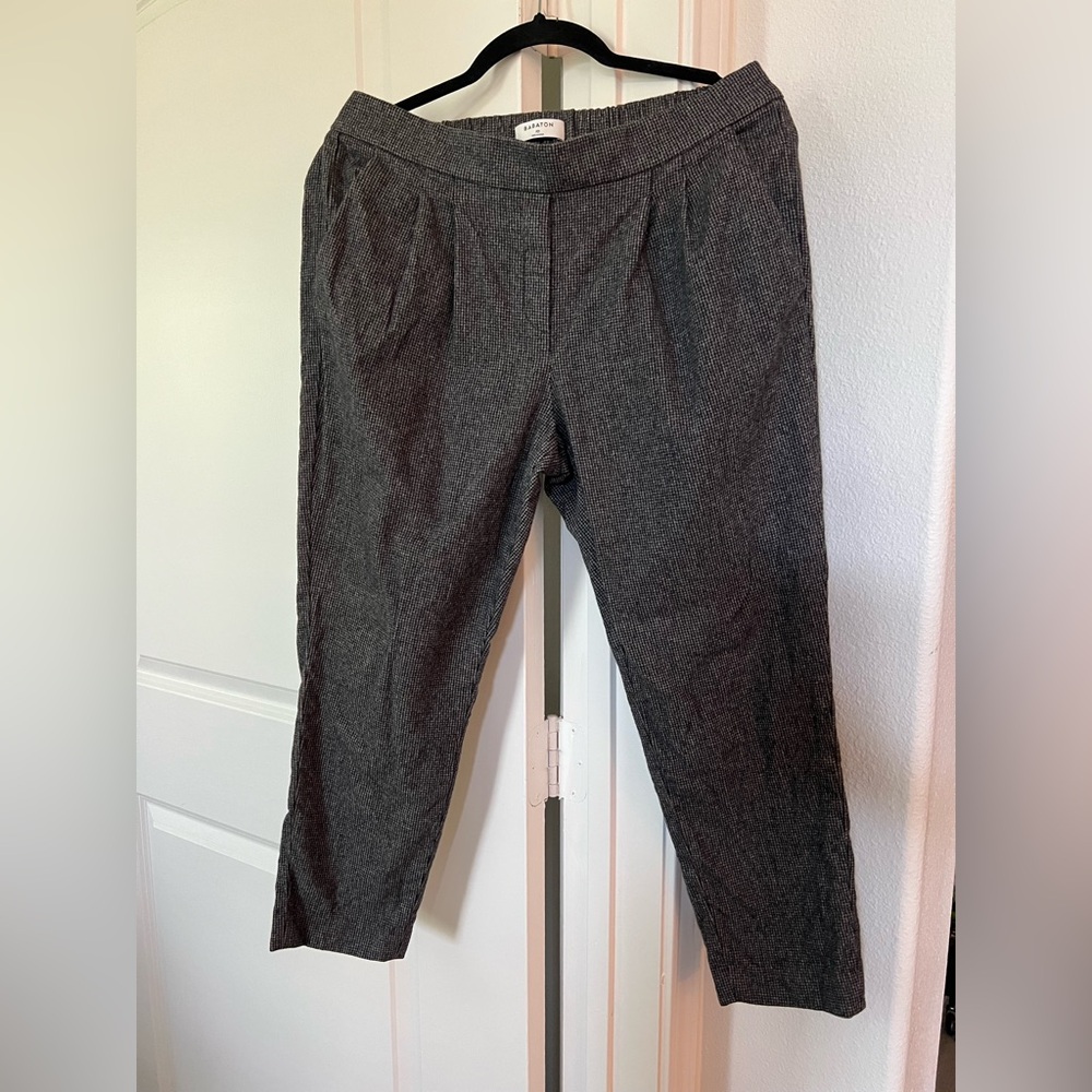 Babaton Charcoal Textured Pants